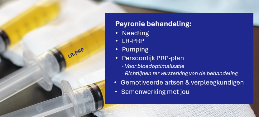 peyronie nieuwe behandeling